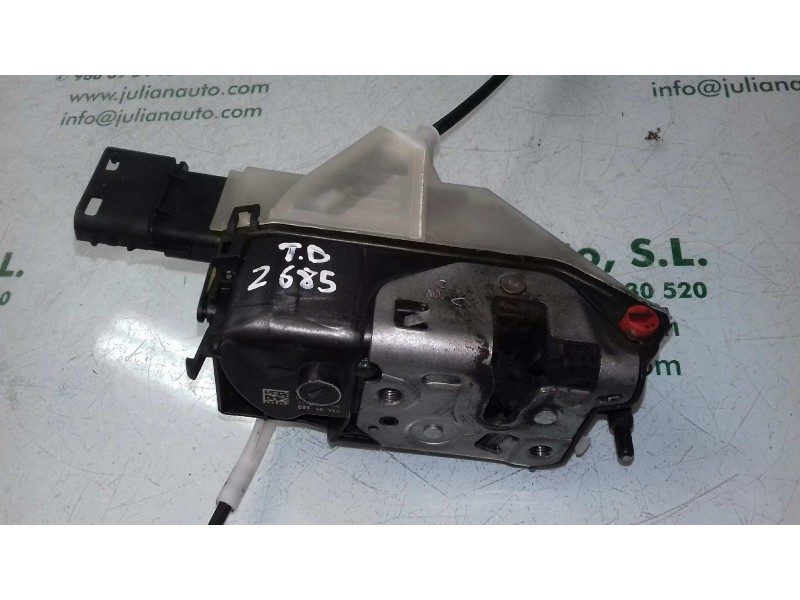 Recambio de cerradura puerta trasera derecha para citroen c3 feel referencia OEM IAM A048069 A05317 0277703898