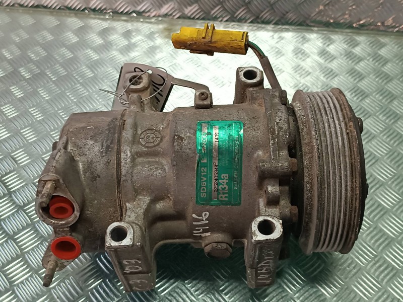 Recambio de compresor aire acondicionado para citroen c3 1.4 hdi premier referencia OEM IAM SD6V12 SD6V12 SANDEN