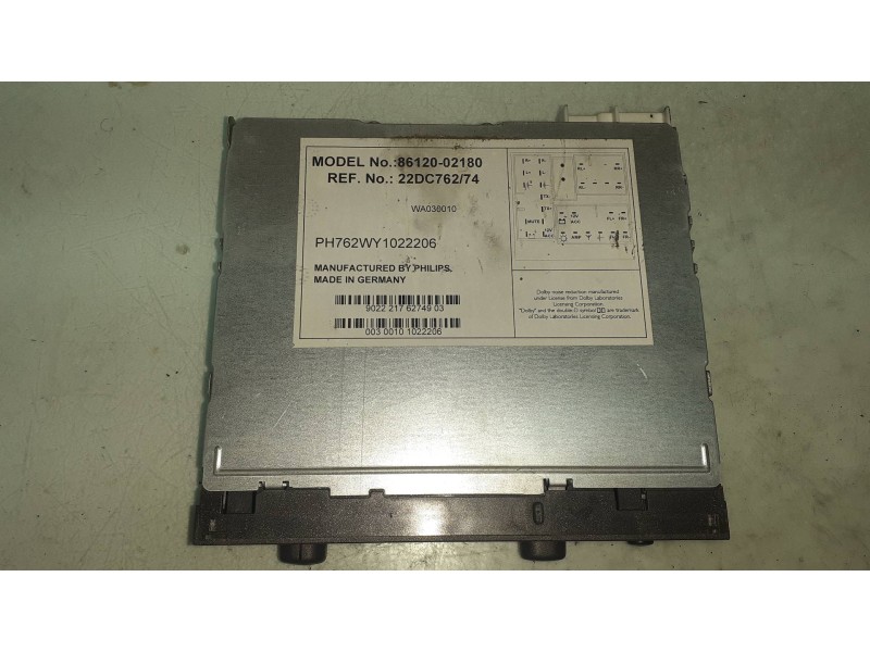 Recambio de sistema audio / radio cd para toyota corolla (e11) 1.4 linea terra (5-ptas.) referencia OEM IAM 8612002180  WH8405