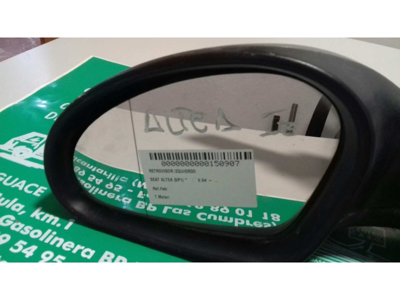 Recambio de retrovisor izquierdo para seat altea (5p1) referencia OEM IAM   ELECTRICO