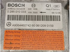Recambio de centralita airbag para mercedes-benz vito (w639) basic, combi 111 cdi extralargo (639.605) referencia OEM IAM A90644 2
