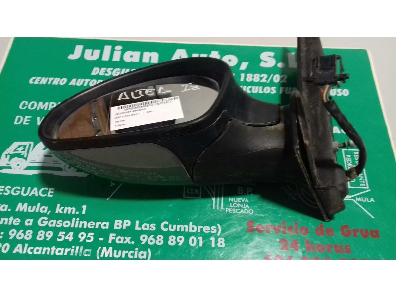 Recambio de retrovisor izquierdo para seat altea (5p1) referencia OEM IAM   ELECTRICO