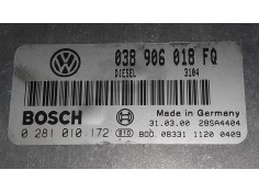 Recambio de centralita motor uce para volkswagen passat berlina (3b2) comfortline referencia OEM IAM 038906018FQ 0281010172 BOSC 2