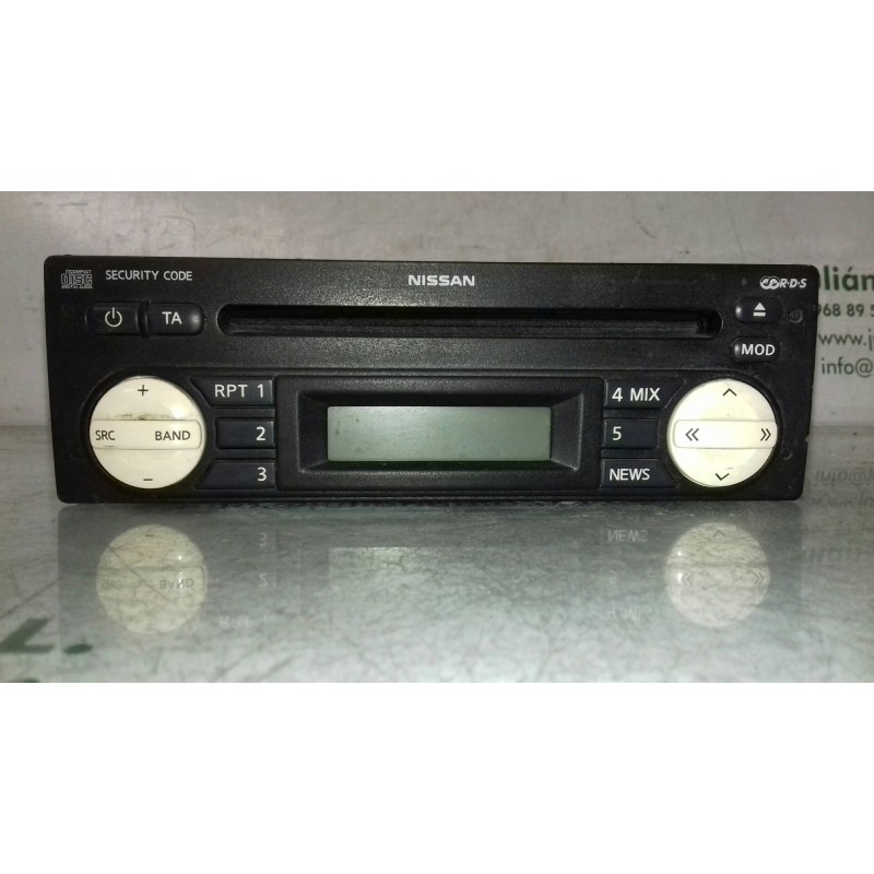 Recambio de sistema audio / radio cd para nissan micra (k12e) acenta referencia OEM IAM 28185BC41A 86351233920 7645384318