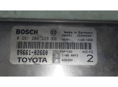 Recambio de centralita motor uce para toyota corolla (e11) 1.4 linea terra (5-ptas.) referencia OEM IAM 8966102660 0261206229 BO 2