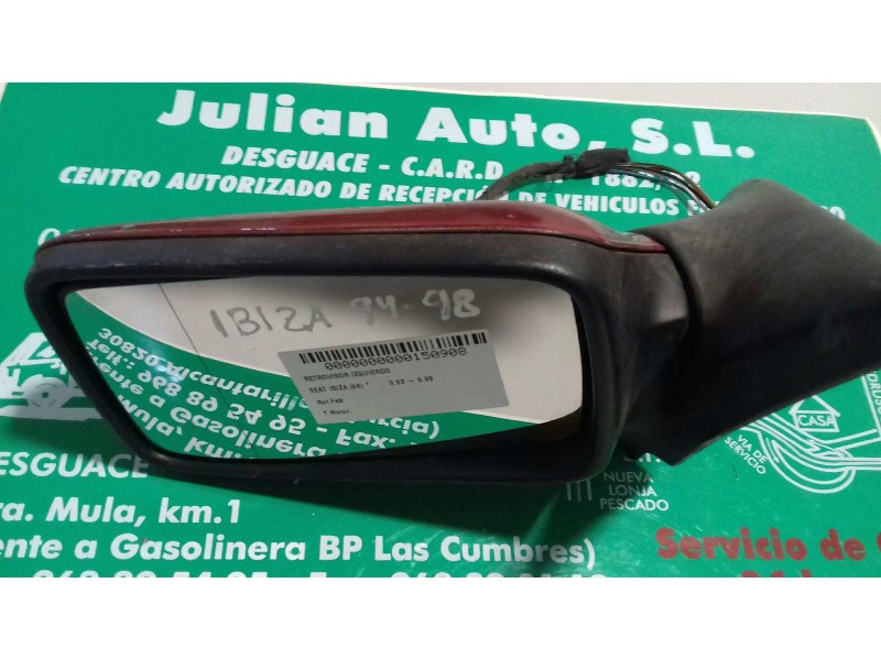 Recambio de retrovisor izquierdo para seat ibiza (6k) referencia OEM IAM  6K1857507 ELECTRICO