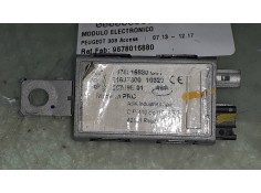 Recambio de modulo electronico para peugeot 308 access referencia OEM IAM 9678016880 CONECTOR 3 PINES AMPLIFICADOR ANTENA