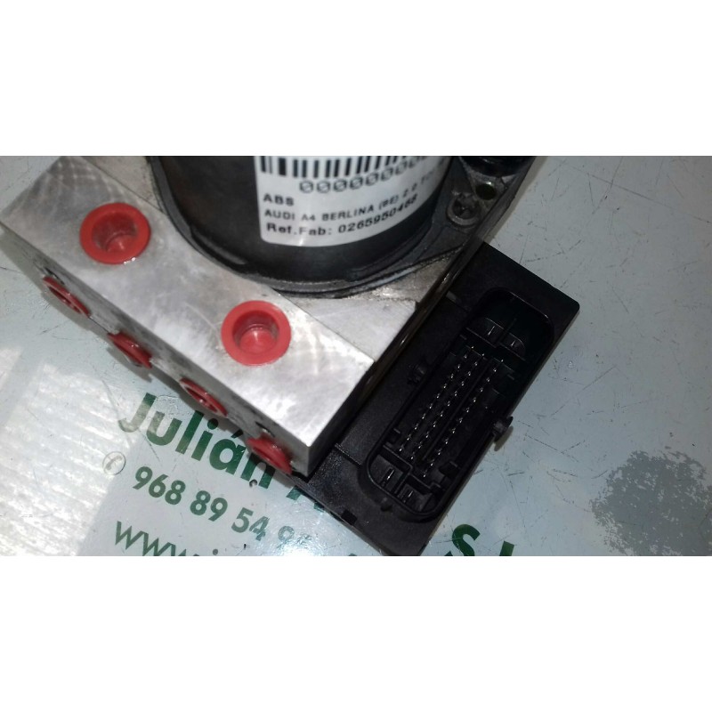 Recambio de abs para audi a4 berlina (8e) 2.0 tdi 16v (103kw) referencia OEM IAM 0265950468 8E0614517AT04 8E0910517B018