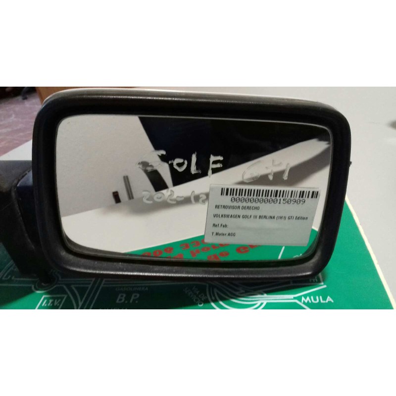 Recambio de retrovisor derecho para volkswagen golf iii berlina (1h1) gti edition referencia OEM IAM   ELECTRICO