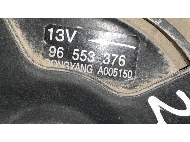Recambio de electroventilador para chevrolet lacetti cdx referencia OEM IAM 61R0024 61R0024 CONECTOR 2 PINES
