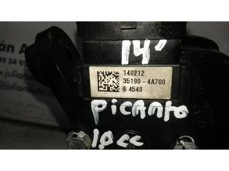 Recambio de pedal acelerador para kia picanto concept referencia OEM IAM 351904A700 327272K200 6 PINES