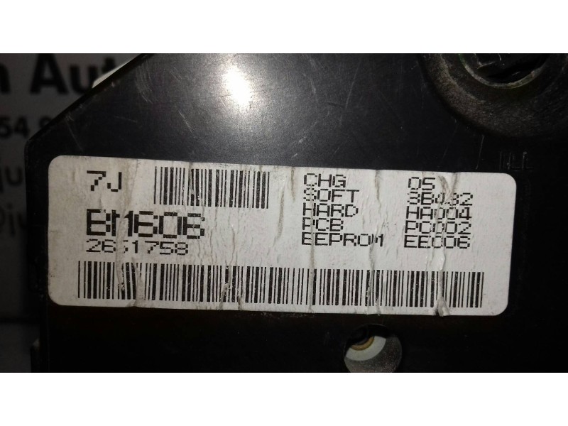 Recambio de cuadro instrumentos para nissan primera berlina (p12) acenta referencia OEM IAM BM606 BM606  Recambio de cuadro instrumentos para nissan primera berlina (p12) acenta referencia OEM IAM BM606 BM606