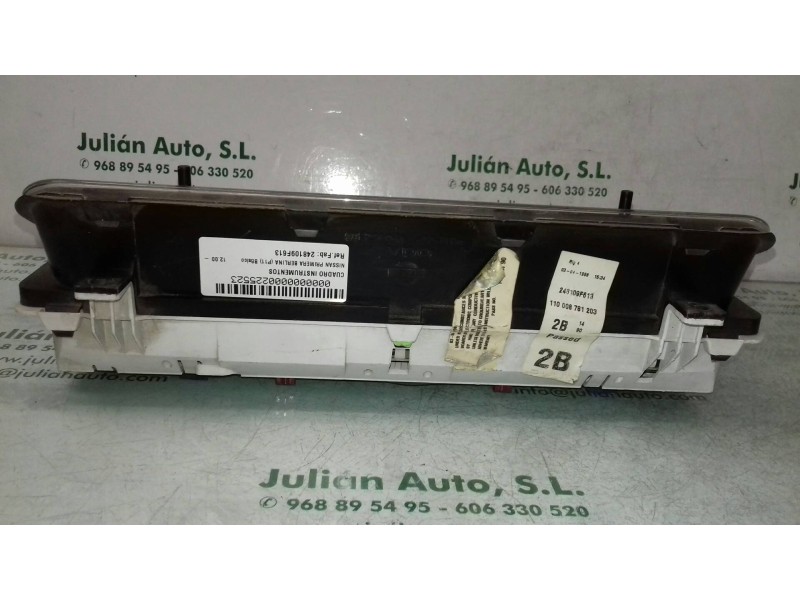 Recambio de cuadro instrumentos para nissan primera berlina (p11) básico referencia OEM IAM 248109F613 96251046 VDO