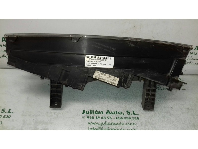 Recambio de cuadro instrumentos para nissan primera berlina (p12) acenta referencia OEM IAM AV619 AV6192232346 