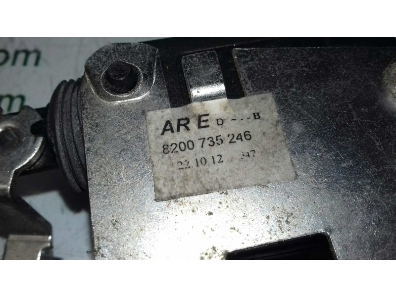 Recambio de cerradura puerta trasera derecha para dacia sandero básico referencia OEM IAM 8200735246  INTEVA