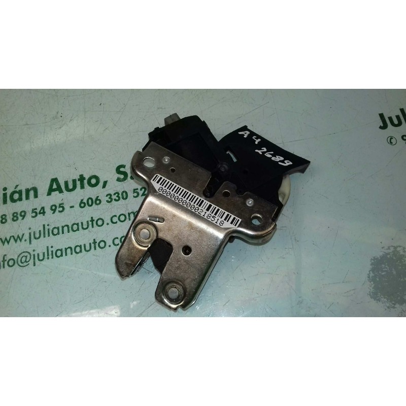 Recambio de cerradura maletero / porton para audi a4 berlina (8e) 2.0 tdi 16v (103kw) referencia OEM IAM 4F5827505D  