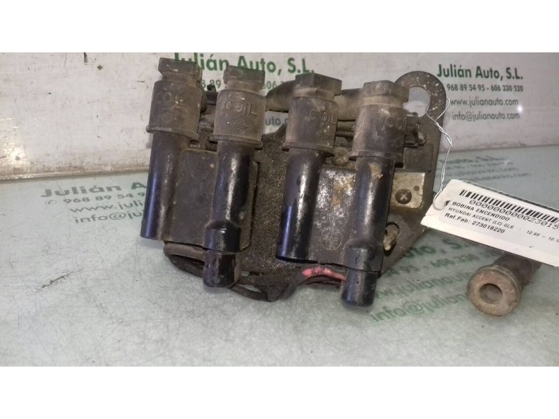 Recambio de bobina encendido para hyundai accent (lc) gls referencia OEM IAM 273018220  