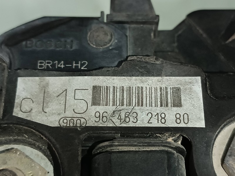 Recambio de alternador para citroen c4 berlina collection referencia OEM IAM 9646321880 BOSCH CL15