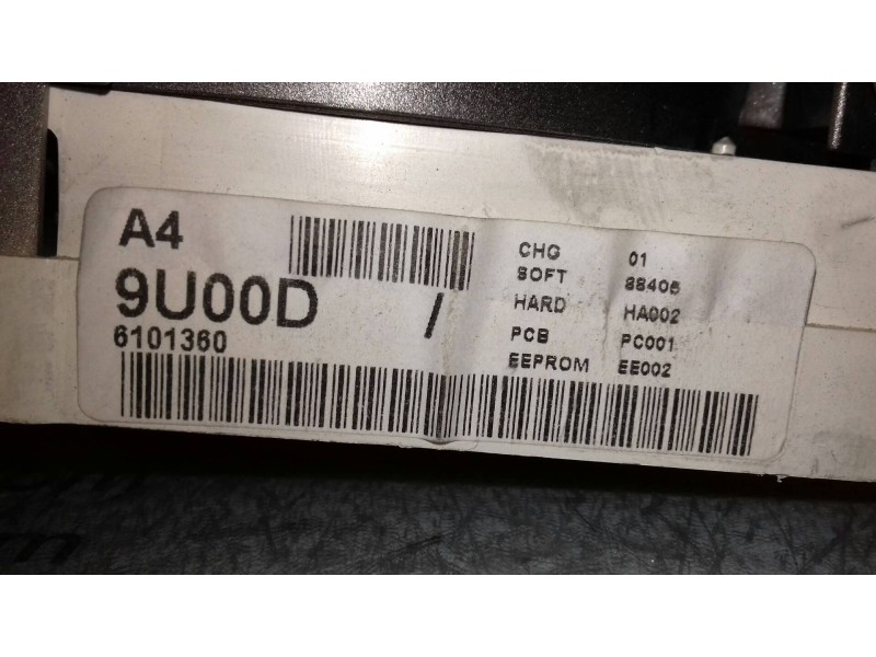 Recambio de cuadro instrumentos para nissan note (e11e) acenta referencia OEM IAM 9U00D 9U00D6101360 6101360