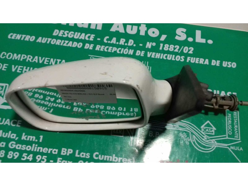 Recambio de retrovisor izquierdo para skoda felicia berlina ( 791) glx sound referencia OEM IAM   MANUAL