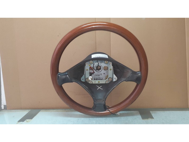 Recambio de volante para alfa romeo 156 1.6 16v t.spark distinctive referencia OEM IAM 50459093 07APR1999P MADERA