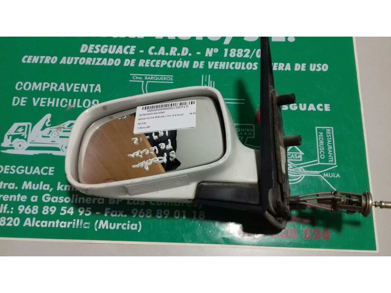 Recambio de retrovisor izquierdo para skoda felicia berlina ( 791) glx sound referencia OEM IAM   MANUAL