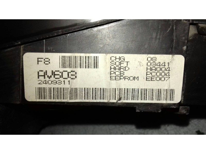 Recambio de cuadro instrumentos para nissan primera berlina (p12) line up referencia OEM IAM AV603 AV6032409311 2409311