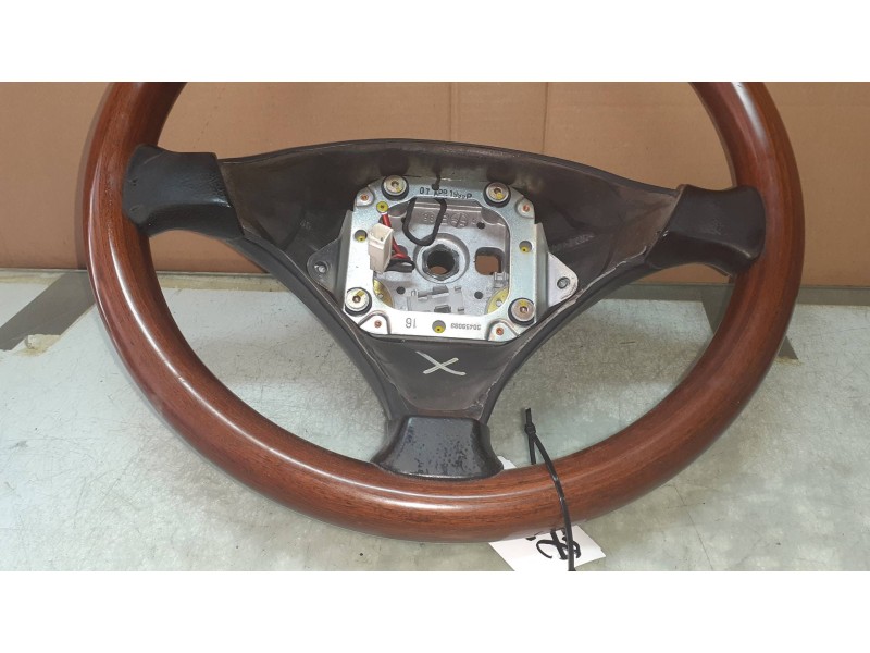 Recambio de volante para alfa romeo 156 1.6 16v t.spark distinctive referencia OEM IAM 50459093 07APR1999P MADERA