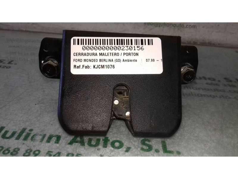 Recambio de cerradura maletero / porton para ford mondeo berlina (gd) ambiente referencia OEM IAM KJCM1076  5 PINES