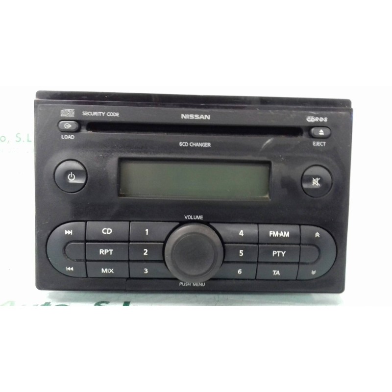 Recambio de sistema audio / radio cd para nissan note (e11e) acenta referencia OEM IAM 7645387318 BP538769667878 BLAUPUNKT