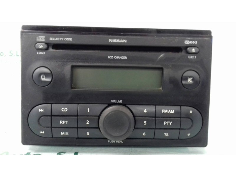 Recambio de sistema audio / radio cd para nissan note (e11e) acenta referencia OEM IAM 7645387318 BP538769667878 BLAUPUNKT