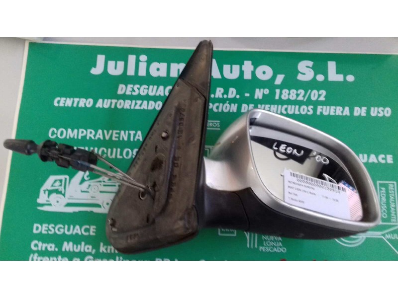 Recambio de retrovisor derecho para seat leon (1m1) stella referencia OEM IAM   MANUAL