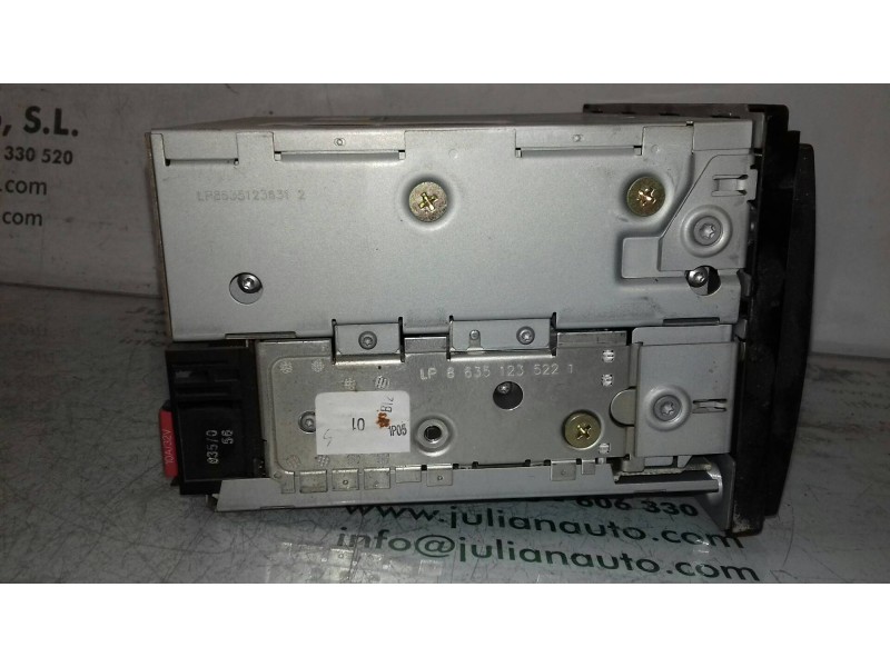 Recambio de sistema audio / radio cd para nissan note (e11e) acenta referencia OEM IAM 7645387318 BP538769667878 BLAUPUNKT