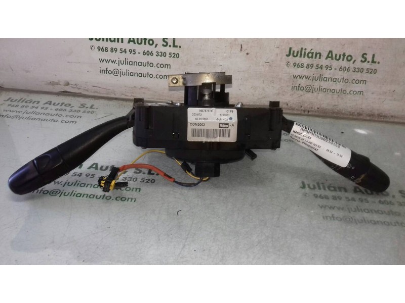 Recambio de mando luces para citroen c3 1.4 hdi 16v sx referencia OEM IAM 96576767XT 61776901 COM2002 Recambio de mando luces para citroen c3 1.4 hdi 16v sx referencia OEM IAM 96576767XT 61776901 COM2002