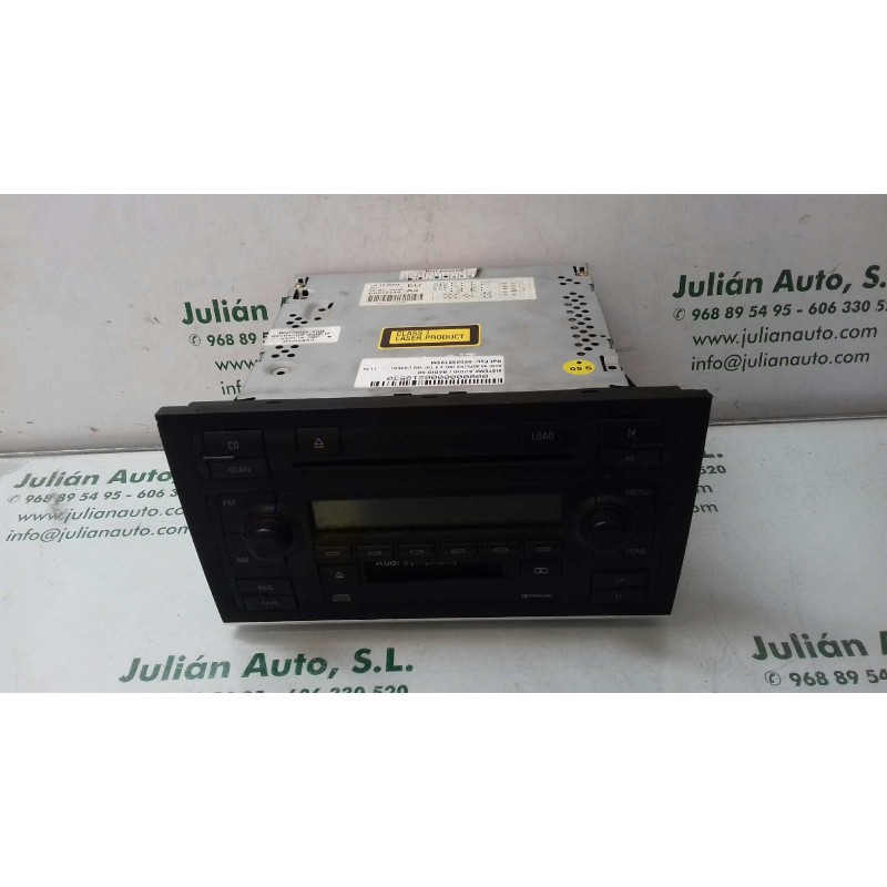 Recambio de sistema audio / radio cd para audi a4 berlina (8e) 2.0 tdi 16v (103kw) referencia OEM IAM 8E0035195M D6075150 