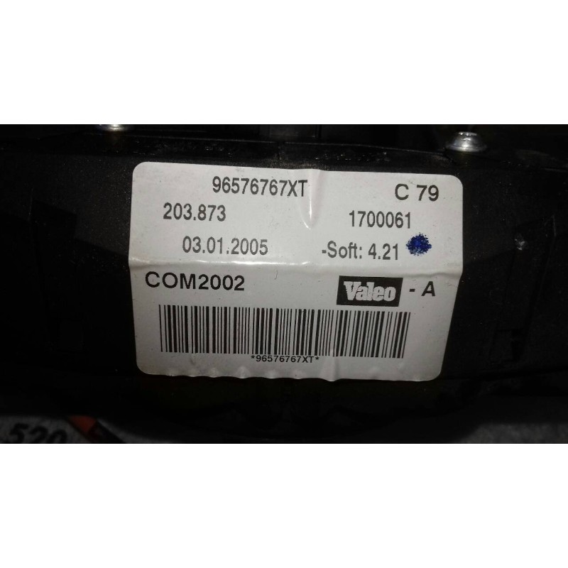 Recambio de mando luces para citroen c3 1.4 hdi 16v sx referencia OEM IAM 96576767XT 61776901 COM2002 Recambio de mando luces para citroen c3 1.4 hdi 16v sx referencia OEM IAM 96576767XT 61776901 COM2002