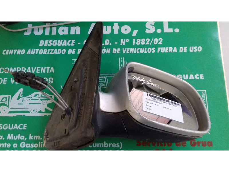 Recambio de retrovisor derecho para seat leon (1m1) referencia OEM IAM   MANUAL