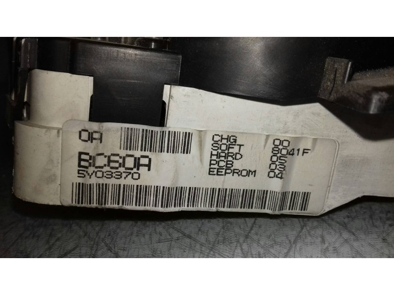 Recambio de cuadro instrumentos para nissan micra c+c (ck12e) tekna referencia OEM IAM BC60A 5Y03370 BC60A5Y03370