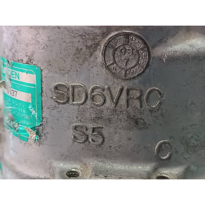 Recambio de compresor aire acondicionado para peugeot 307 (s1) xr clim plus referencia OEM IAM 9639078280 SD6V12 SANDEN