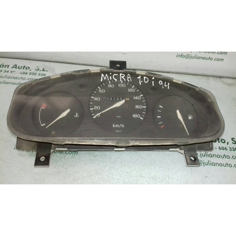 Recambio de cuadro instrumentos para nissan micra (k11) básico (k11) referencia OEM IAM 81117818 87001286 VDO