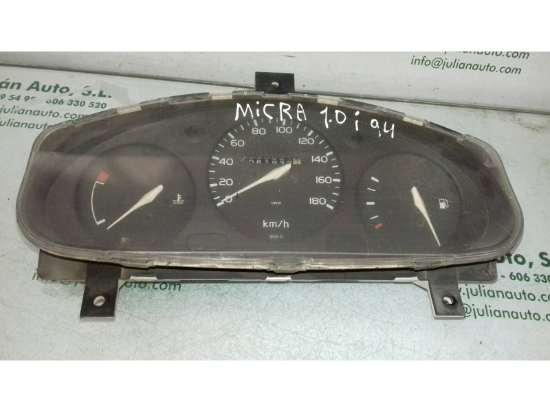Recambio de cuadro instrumentos para nissan micra (k11) básico (k11) referencia OEM IAM 81117818 87001286 VDO