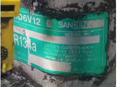 Recambio de compresor aire acondicionado para peugeot 206 sw x-line referencia OEM IAM 9639078280 SD6V12 SANDEN 2
