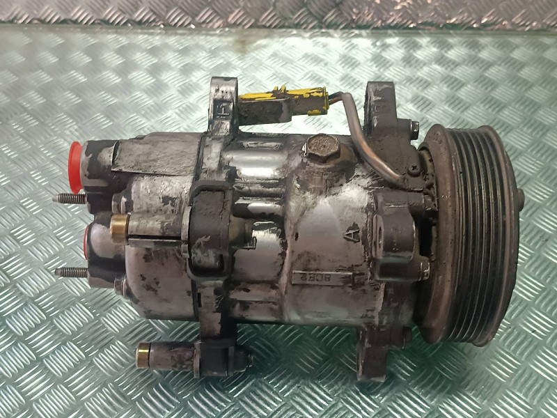 Recambio de compresor aire acondicionado para peugeot 206 sw x-line referencia OEM IAM 9639078280 SD6V12 SANDEN