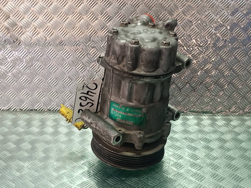 Recambio de compresor aire acondicionado para peugeot 206 berlina xs referencia OEM IAM 9655191580 SD6V12 SANDEN