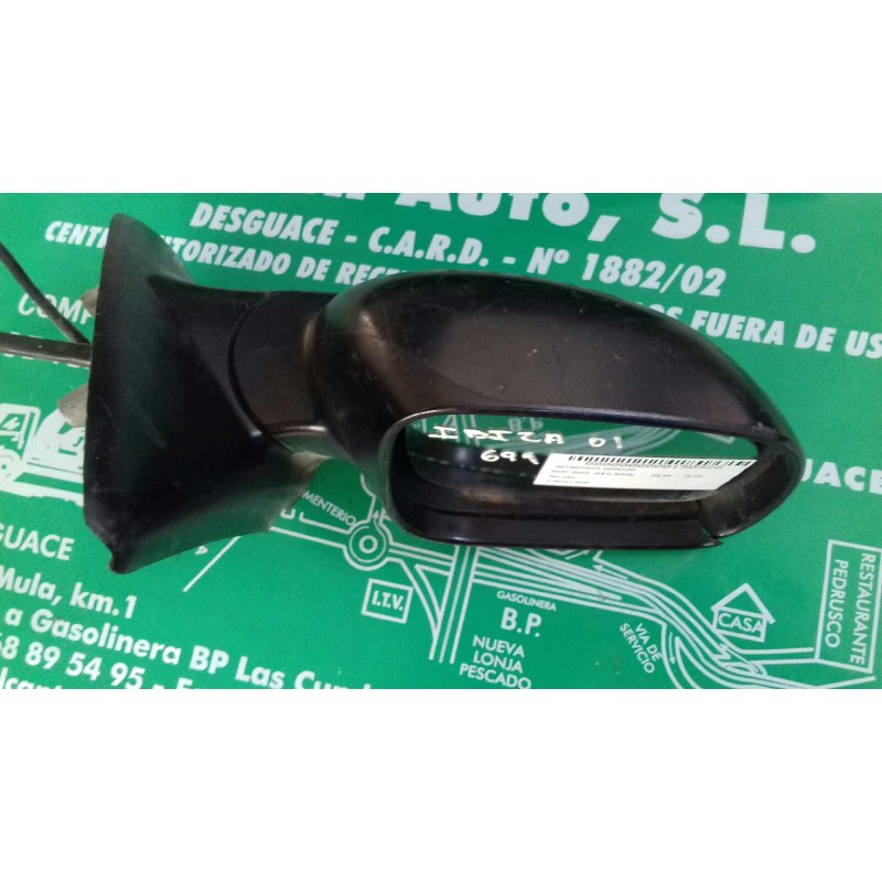 Recambio de retrovisor derecho para seat ibiza (6k1) stella referencia OEM IAM   MANUAL
