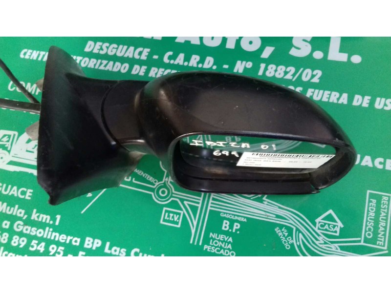 Recambio de retrovisor derecho para seat ibiza (6k1) stella referencia OEM IAM   MANUAL