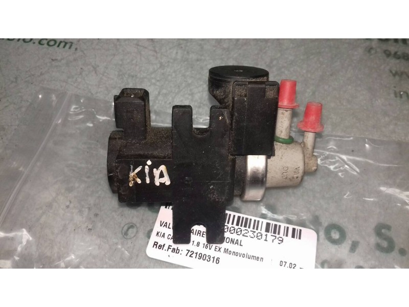Recambio de valvula aire adicional para kia carens 1.8 16v ex monovolumen referencia OEM IAM 72190316  2 PINES Recambio de valvula aire adicional para kia carens 1.8 16v ex monovolumen referencia OEM IAM 72190316  2 PINES