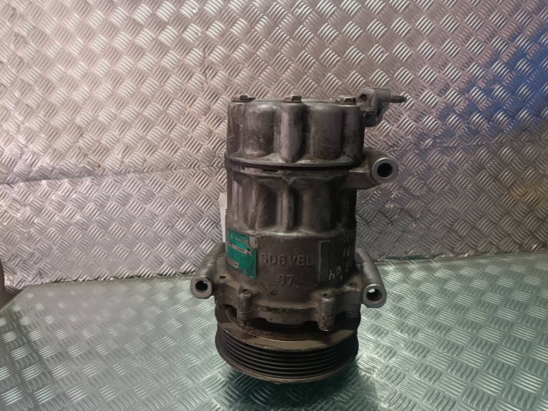 Recambio de compresor aire acondicionado para peugeot 206 berlina xs referencia OEM IAM 9655191580 SD6V12 SANDEN