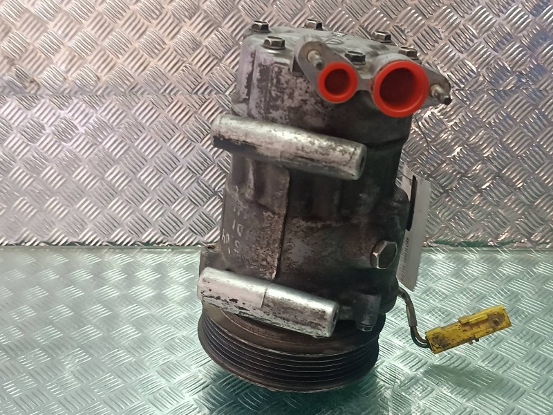 Recambio de compresor aire acondicionado para peugeot 206 berlina xs referencia OEM IAM 9655191580 SD6V12 SANDEN