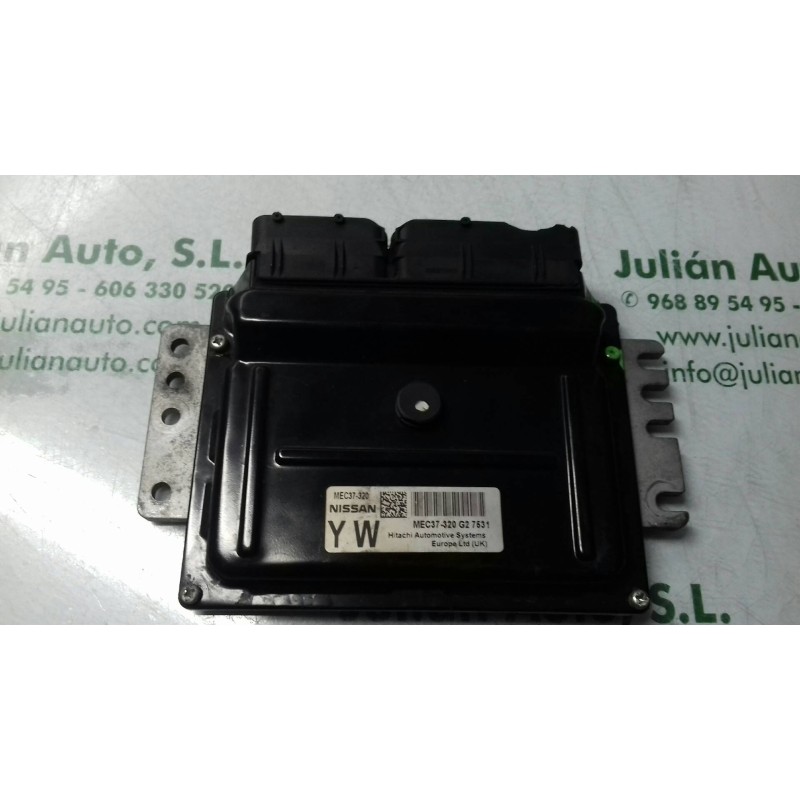 Recambio de centralita motor uce para nissan micra (k12e) acenta referencia OEM IAM MEC37320 MEC37320G27531 HITACHI